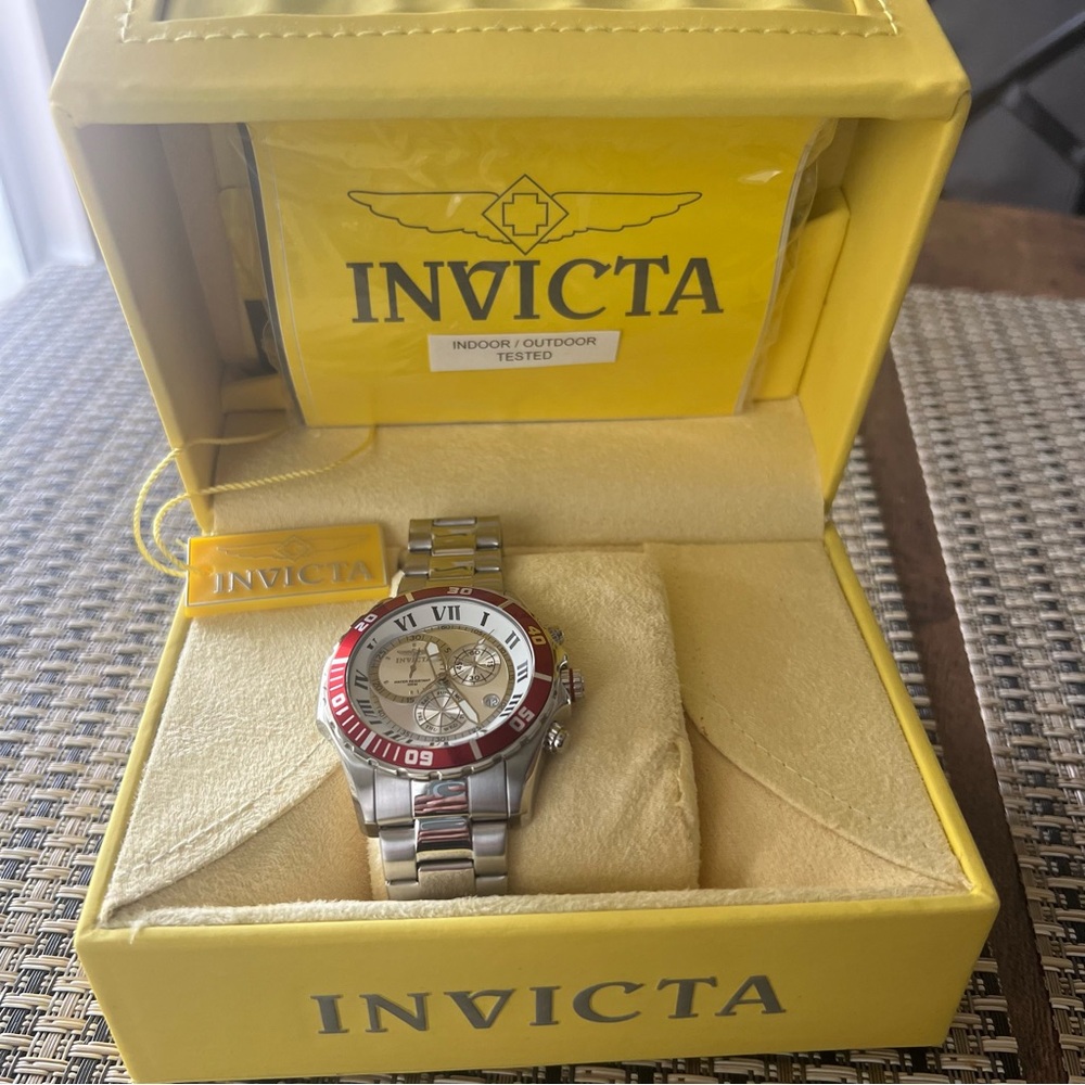 Invicta Swiss Chronograph Watch Model 5290